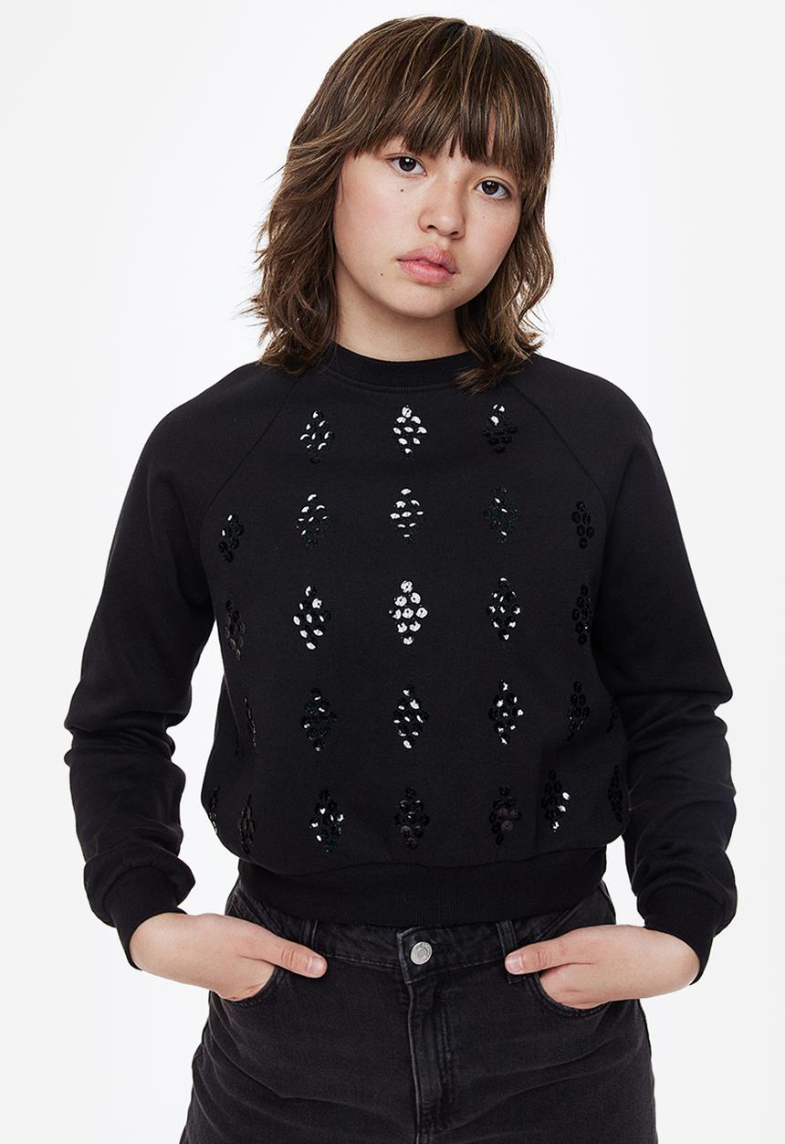 H&M - Sweatshirt - black 