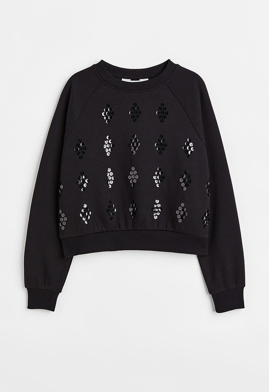 H&M - Sweatshirt - black 