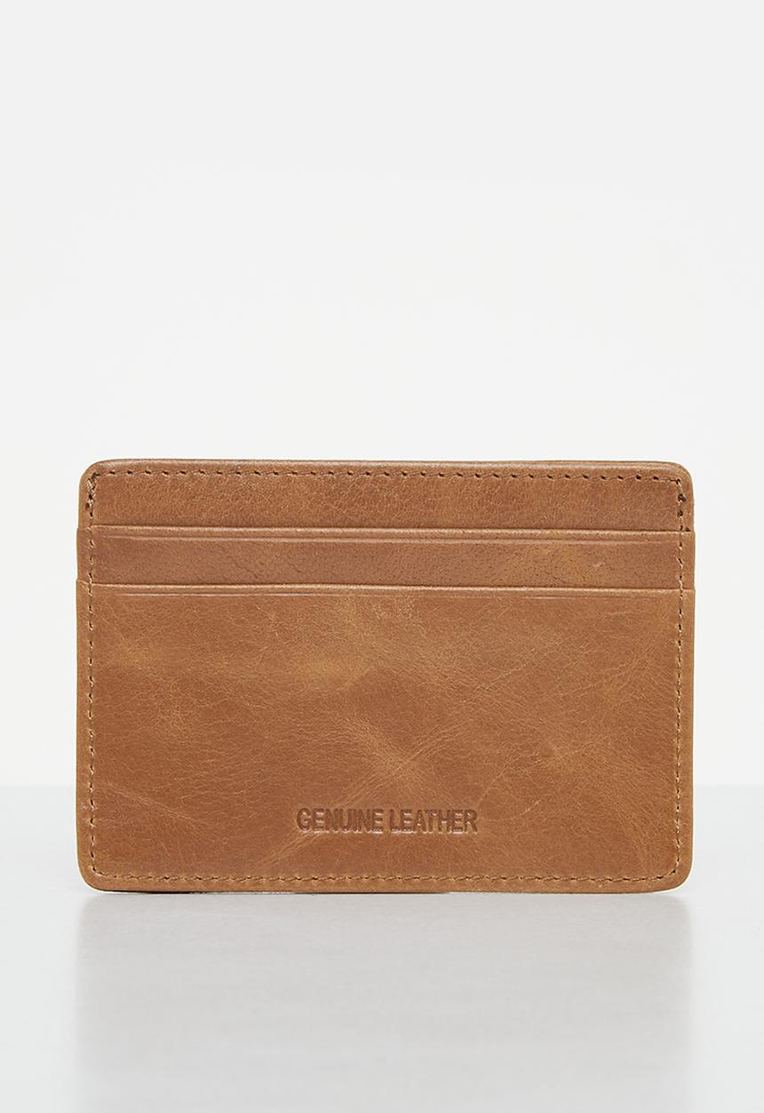 JEEP - Leather cardholder - choc