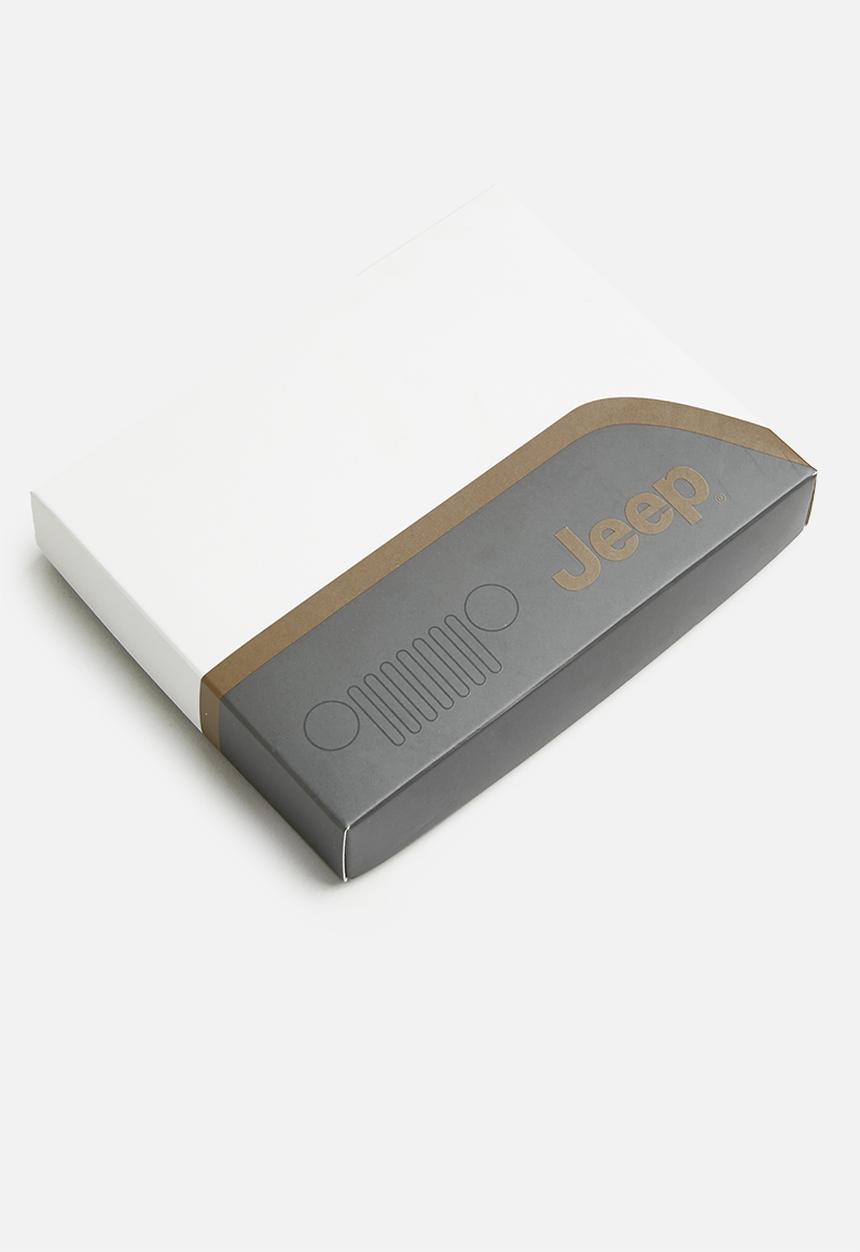 JEEP - Leather cardholder - choc