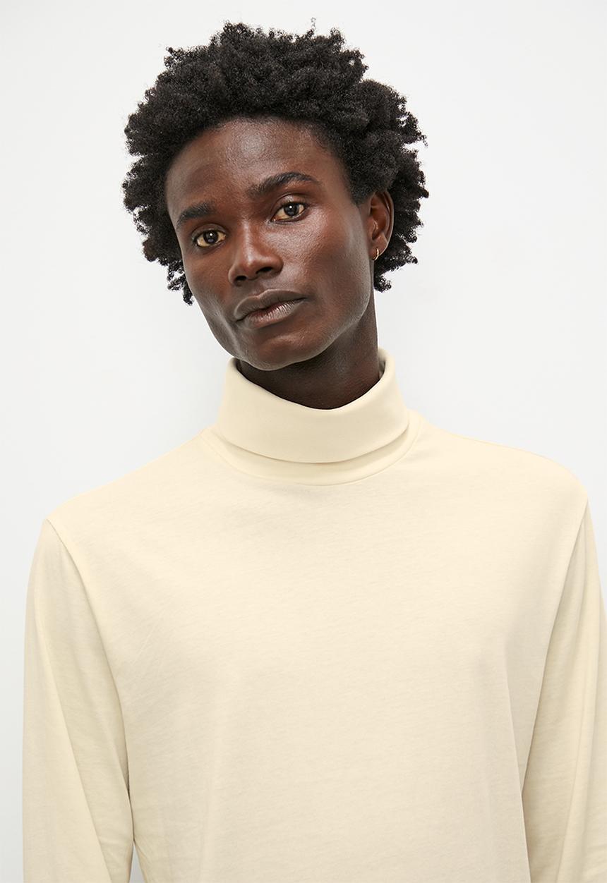 Superbalist - Milan long sleeve roll neck tee - ecru