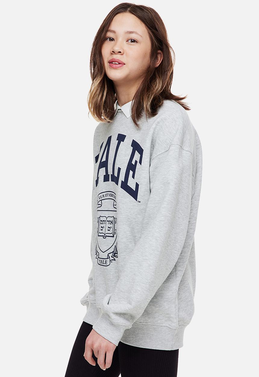 H&M - Oversized sweatshirt - light grey/yale