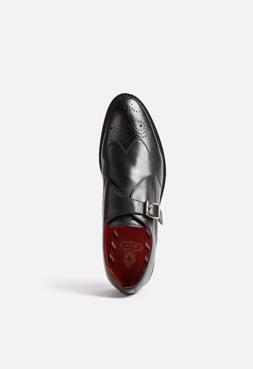 Base London - Hailes leather monk strap