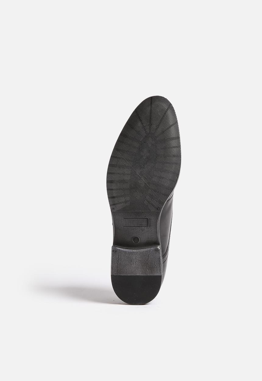 Base London - Hailes leather monk strap