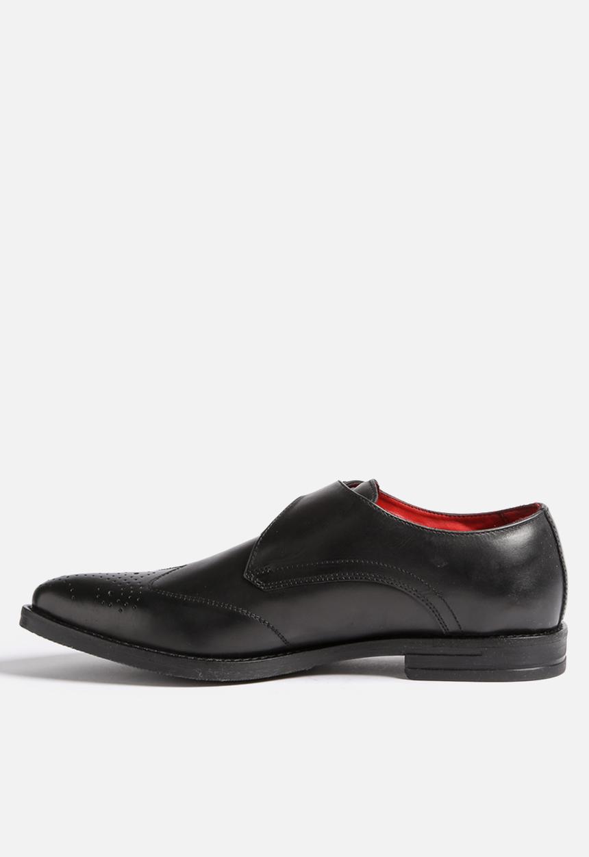 Base London - Hailes leather monk strap