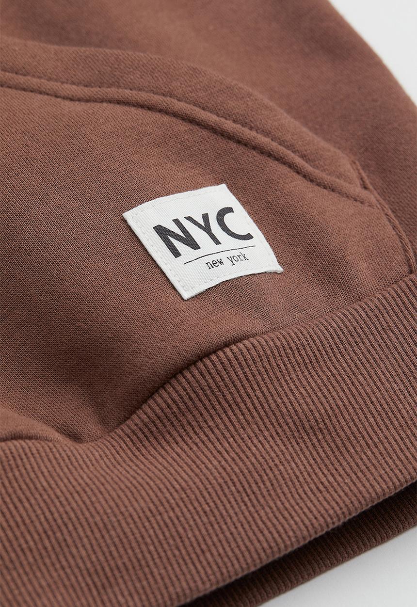 H&M - Oversized hoodie - brown