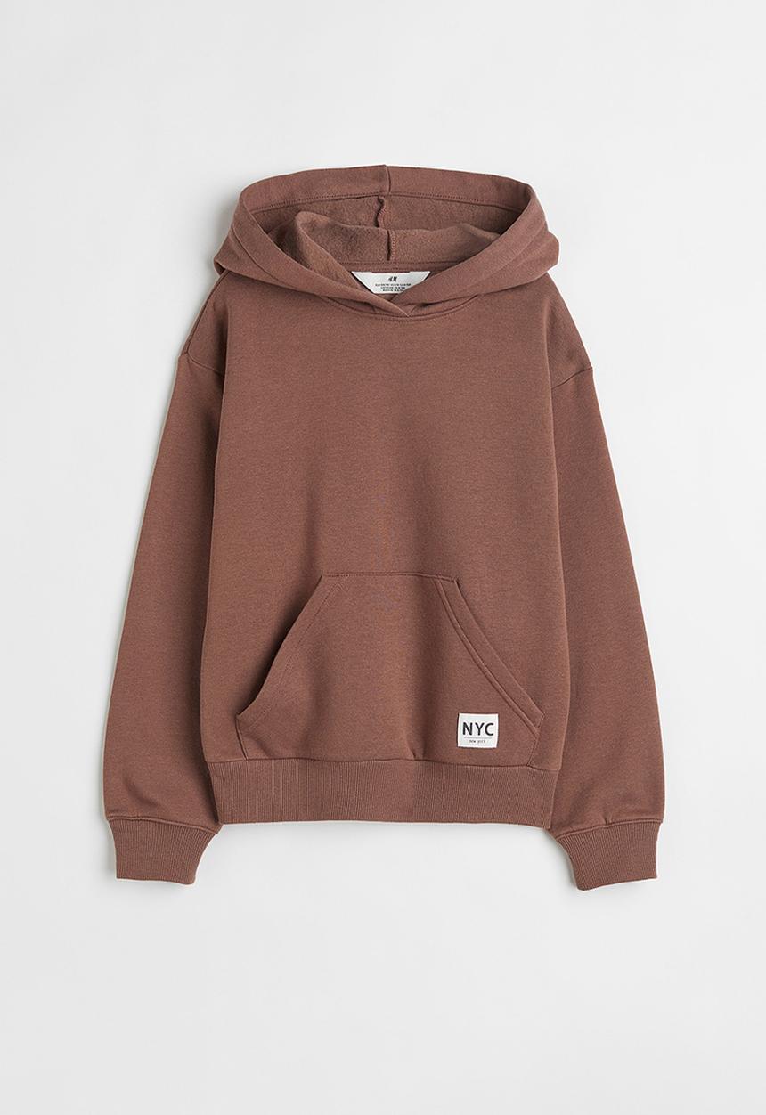 H&M - Oversized hoodie - brown