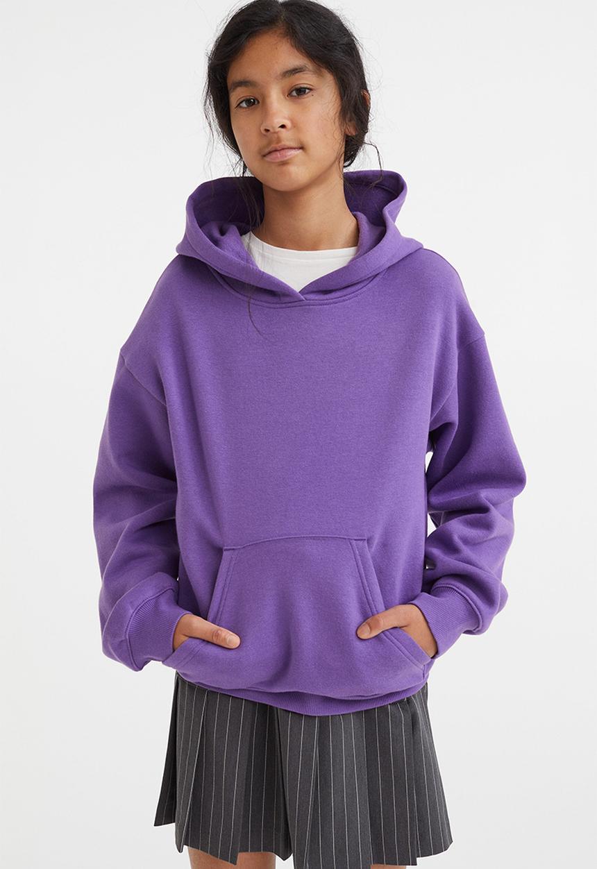 H&M - Oversized hoodie - purple