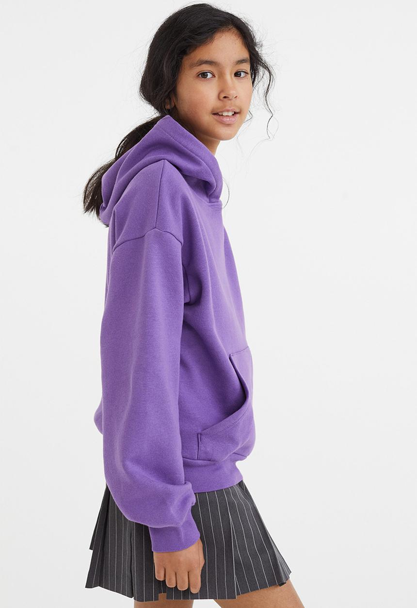 H&M - Oversized hoodie - purple
