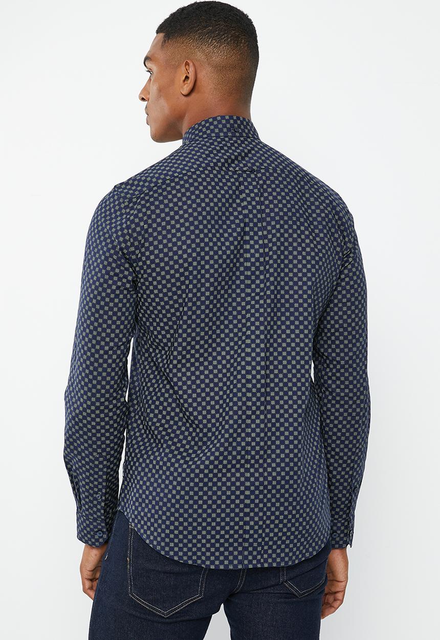 Ben Sherman - Geo print - olive
