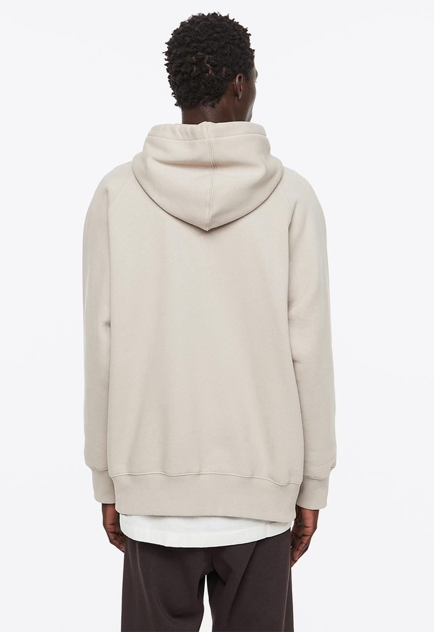 H&M - Oversized fit hoodie - greige