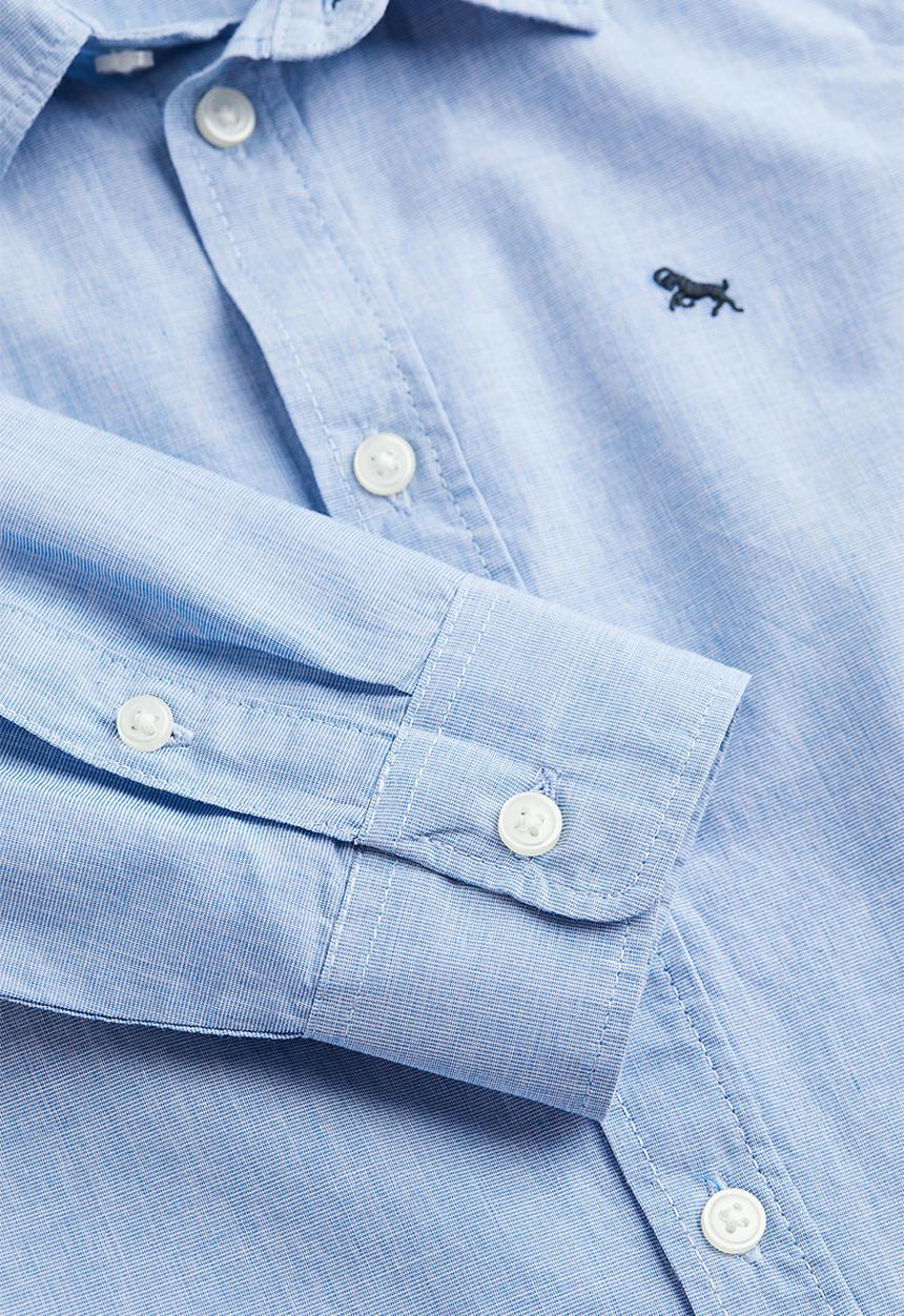 H&M - Cotton shirt - light blue