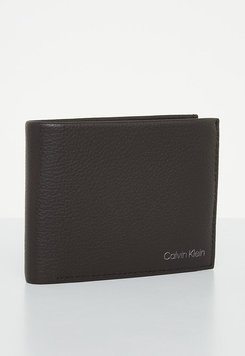 Calvin Klein - Warmth trifold 10cc w/coin l - dark brown