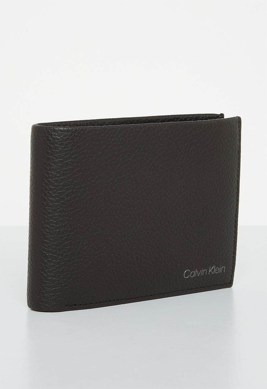 Calvin Klein - Warmth bifold 5cc w/ coin l - dark brown