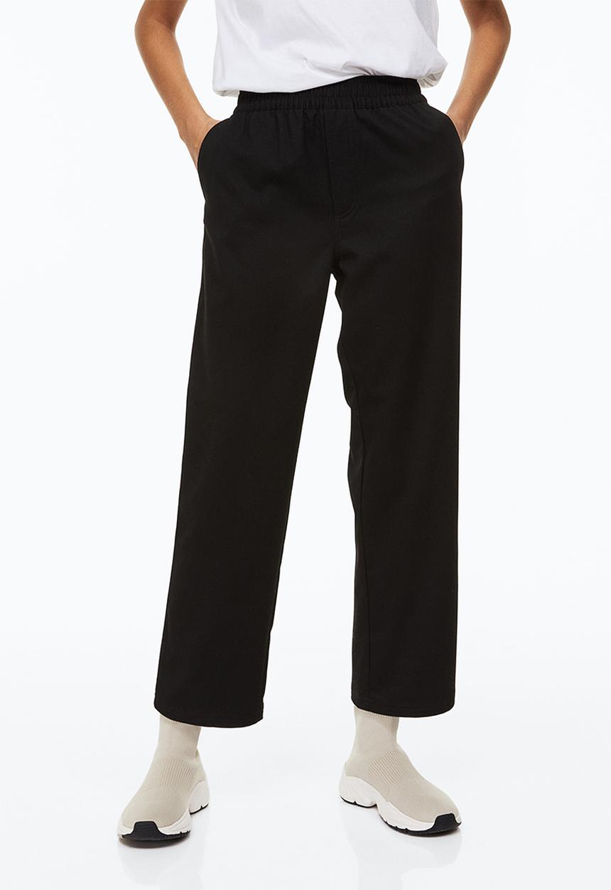 H&M - Ankle-length trousers - black
