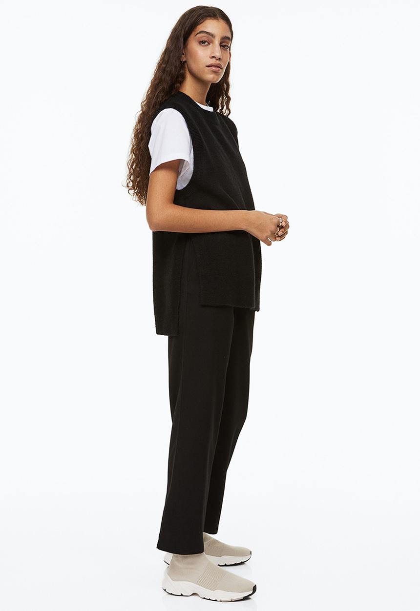 H&M - Ankle-length trousers - black