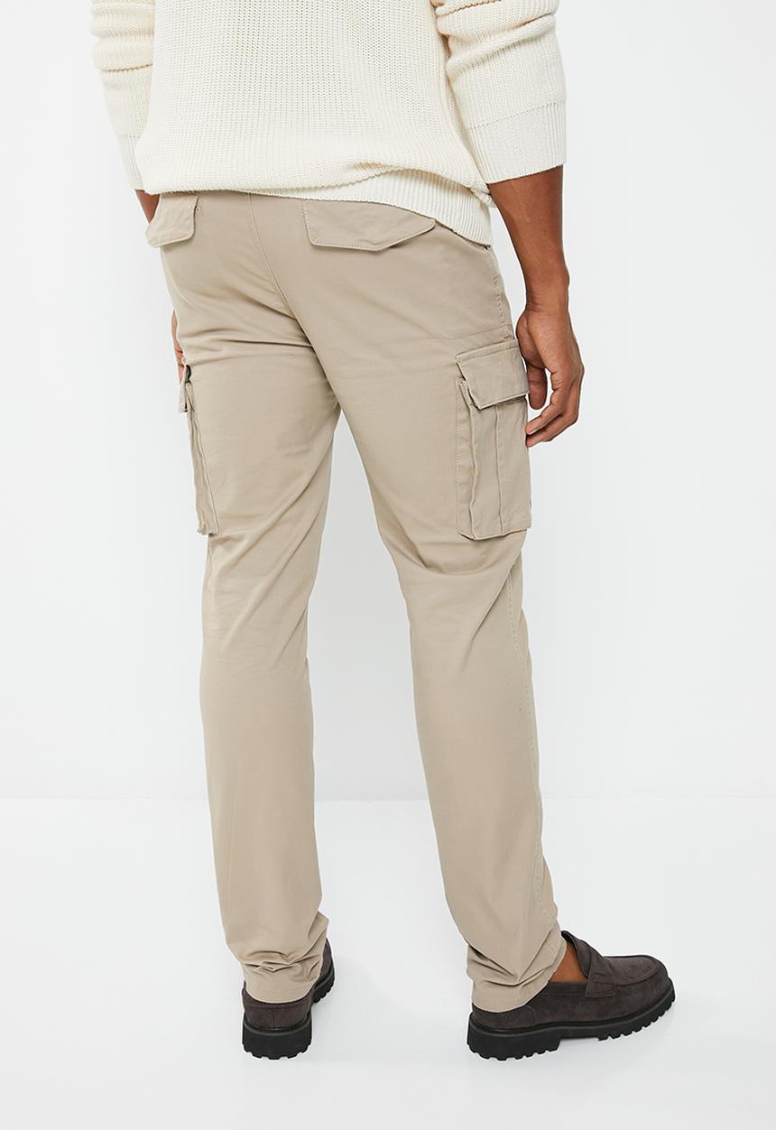 Pierre Cardin - Cargo long pant - sand 
