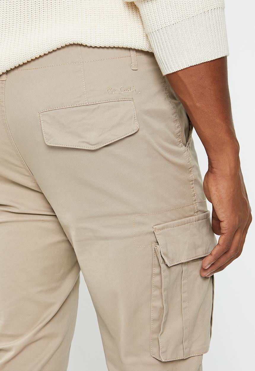 Pierre Cardin - Cargo long pant - sand 