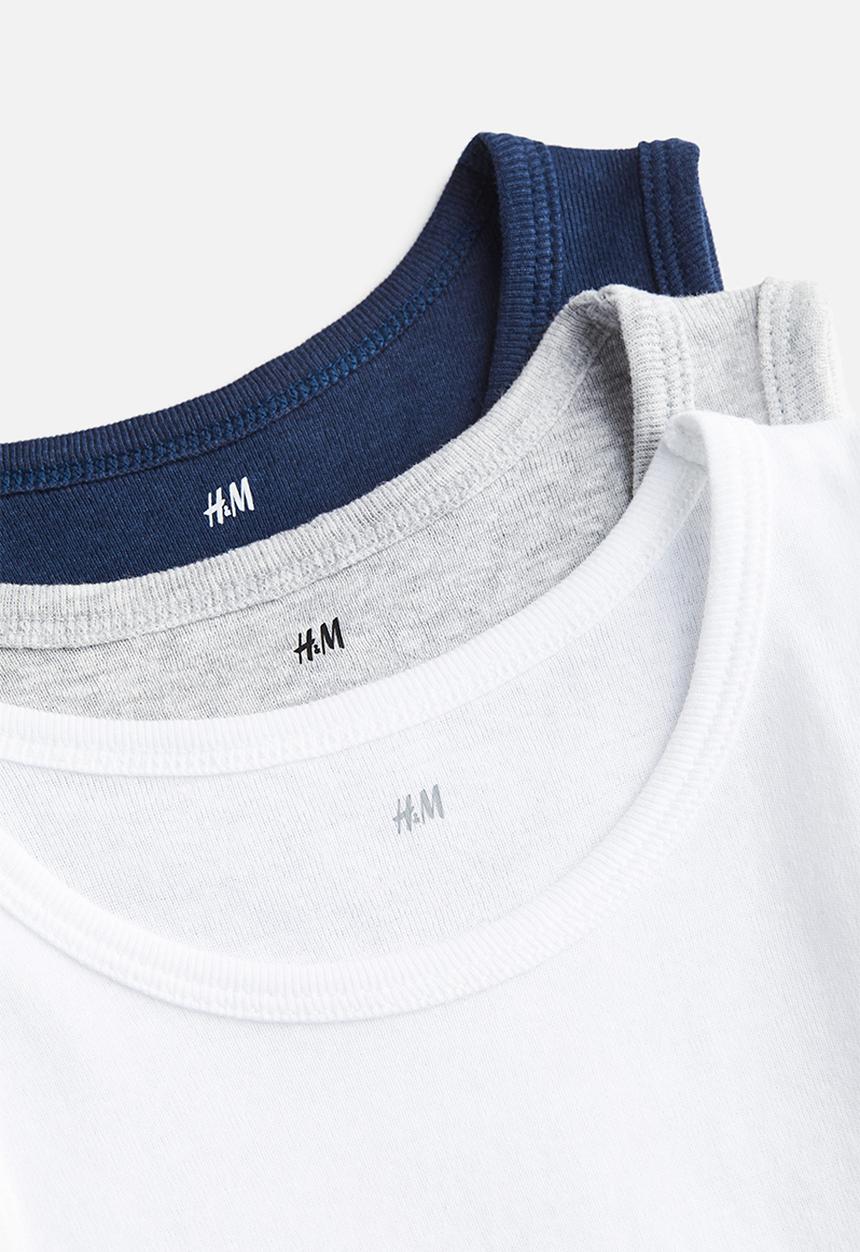 H&M - 3-Pack vest tops - multi
