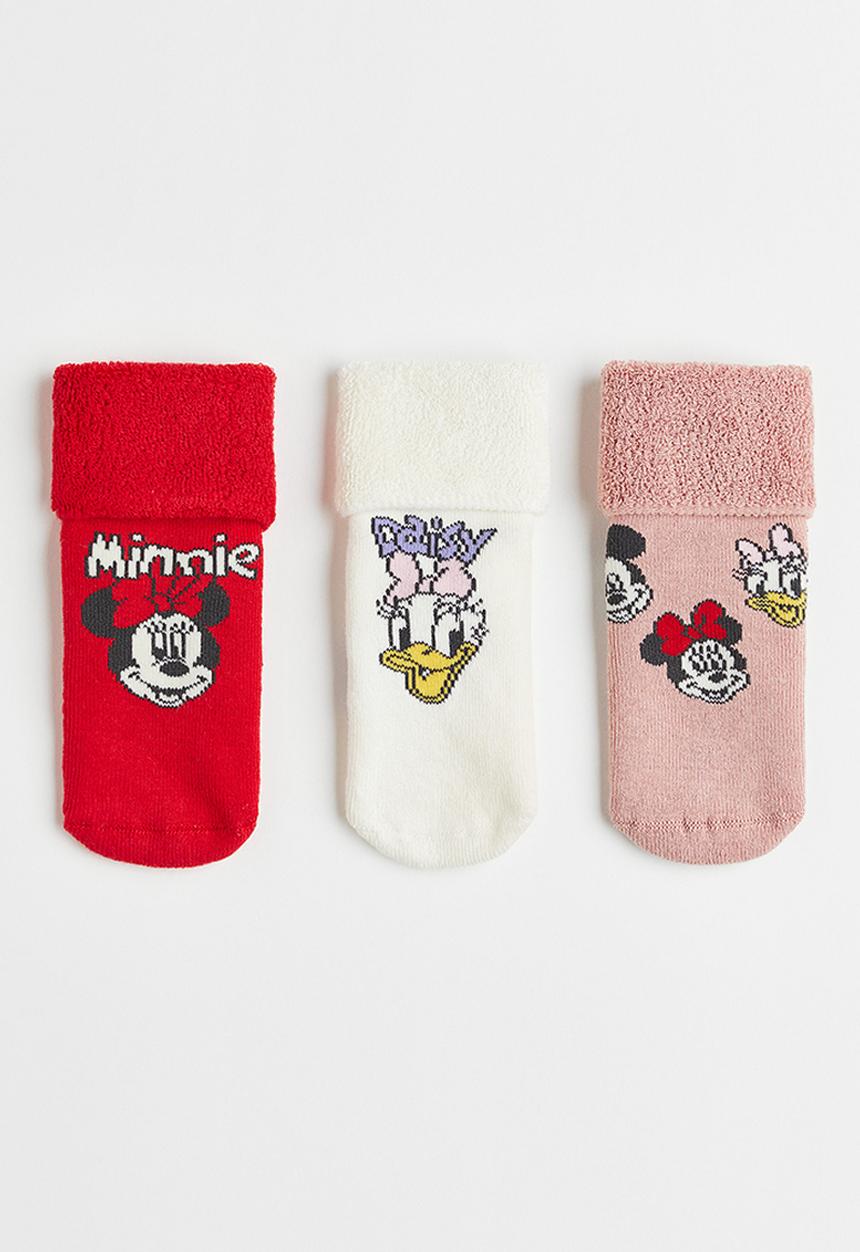 H&M - 3-Pack terry socks - multi