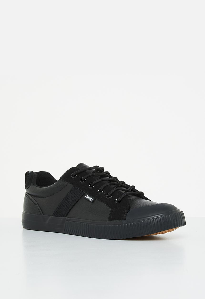 JEEP - Peg fashion sneaker - black