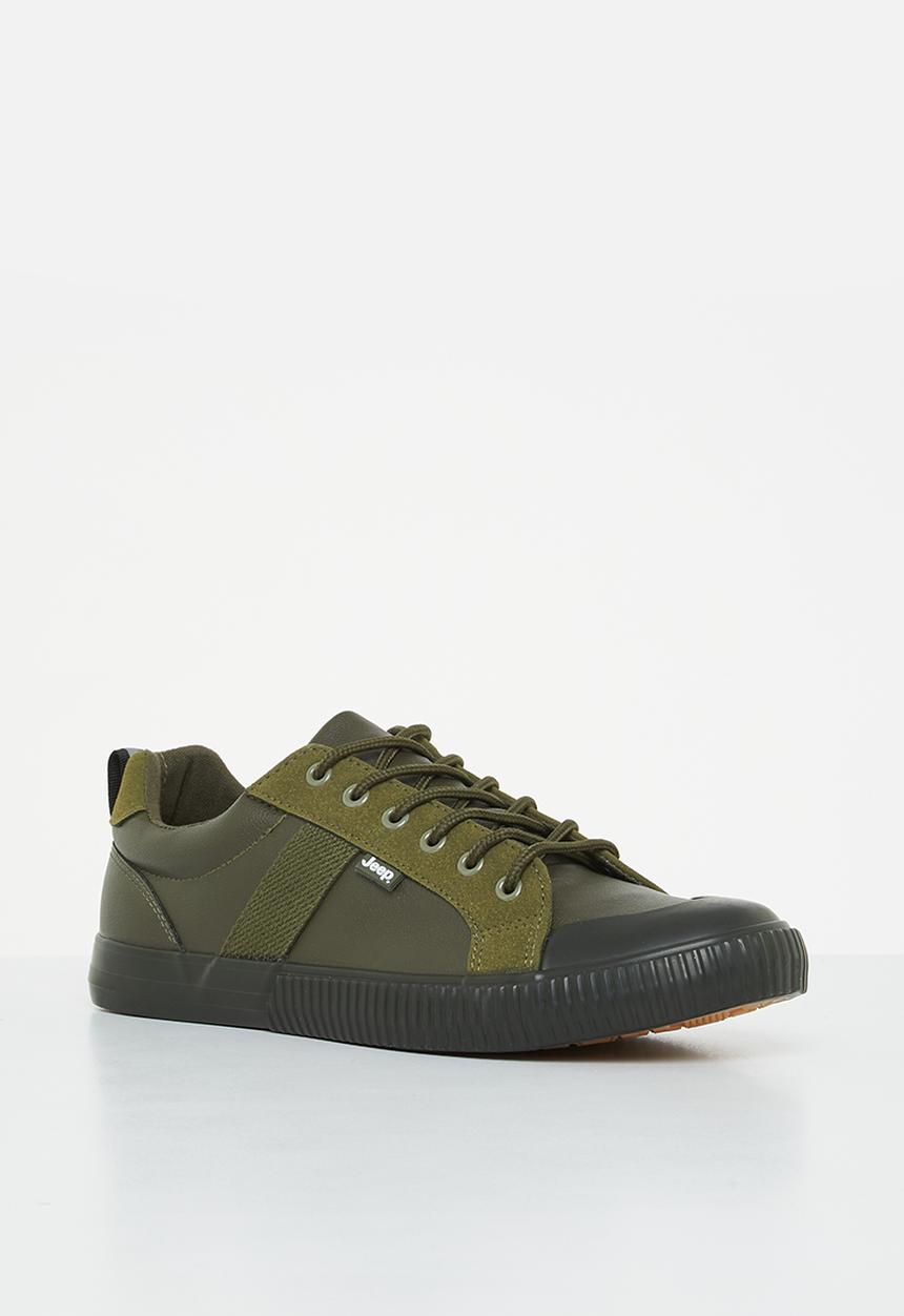 JEEP - Peg fashion sneaker - olive