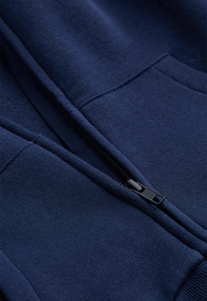 H&M - Zip-through hoodie - navy