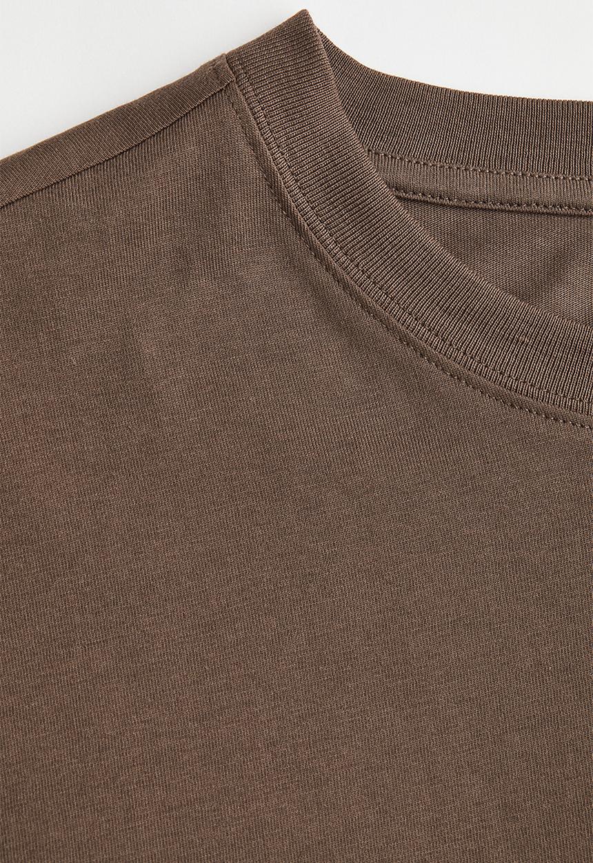 H&M - Relaxed fit jersey top - brown