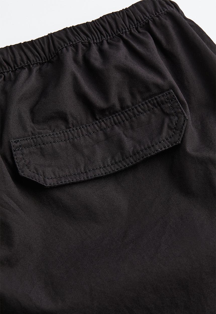 H&M - Parachute trousers - black