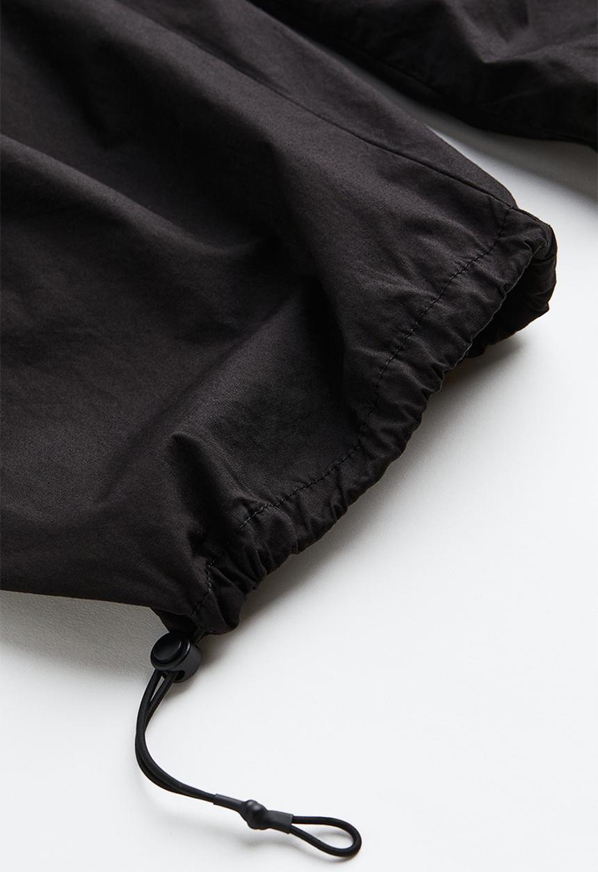 H&M - Parachute trousers - black
