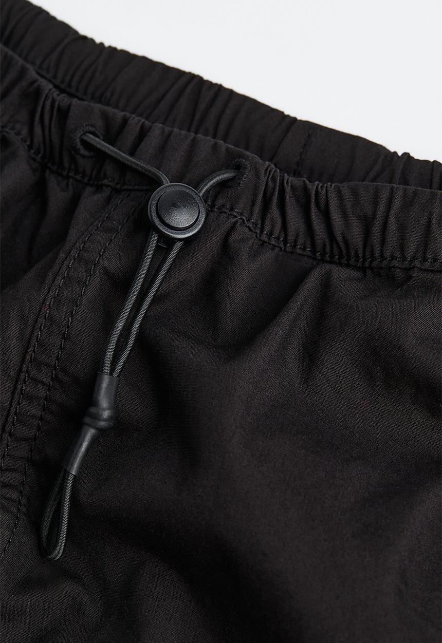 H&M - Parachute trousers - black