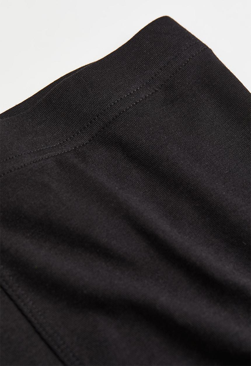 H&M - 3-pack lyocell-blend short trunks - black