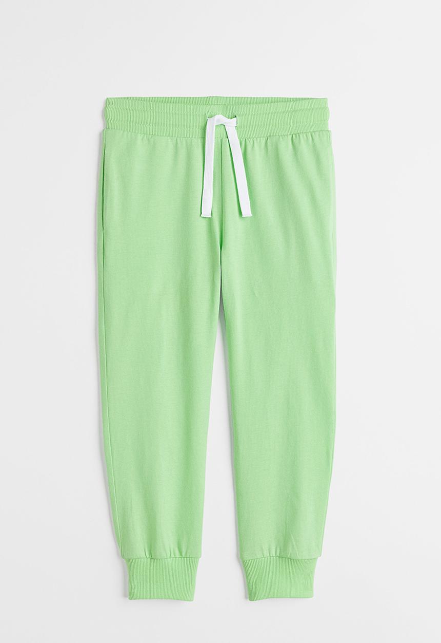H&M - Jersey joggers - neon green