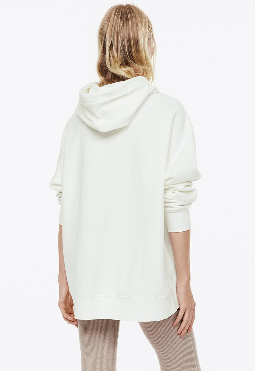 H&M - Oversized hoodie - white/snoopy