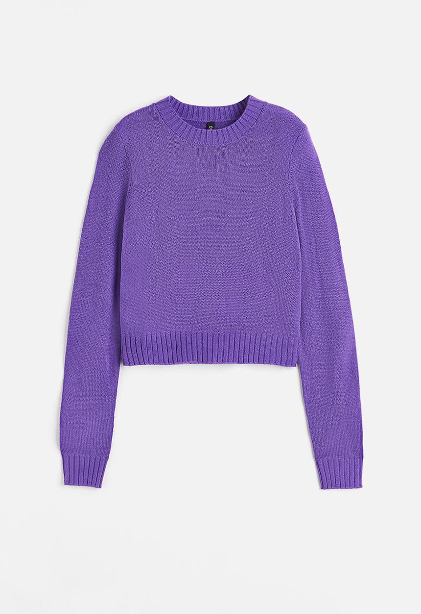 H&M - Fine-knit jumper - purple