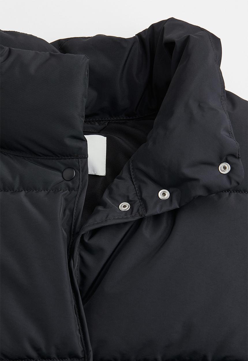H&M - Puffer gilet - black