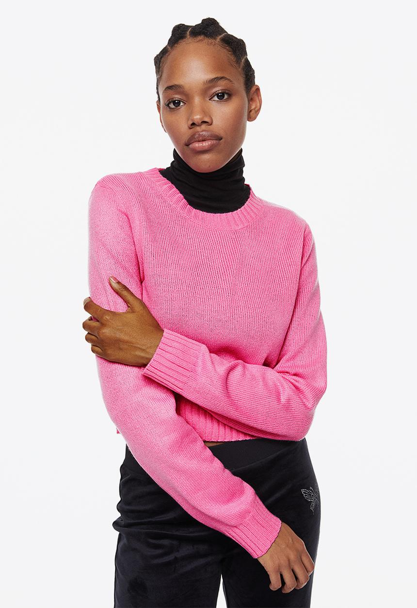 H&M - Fine-knit jumper - pink