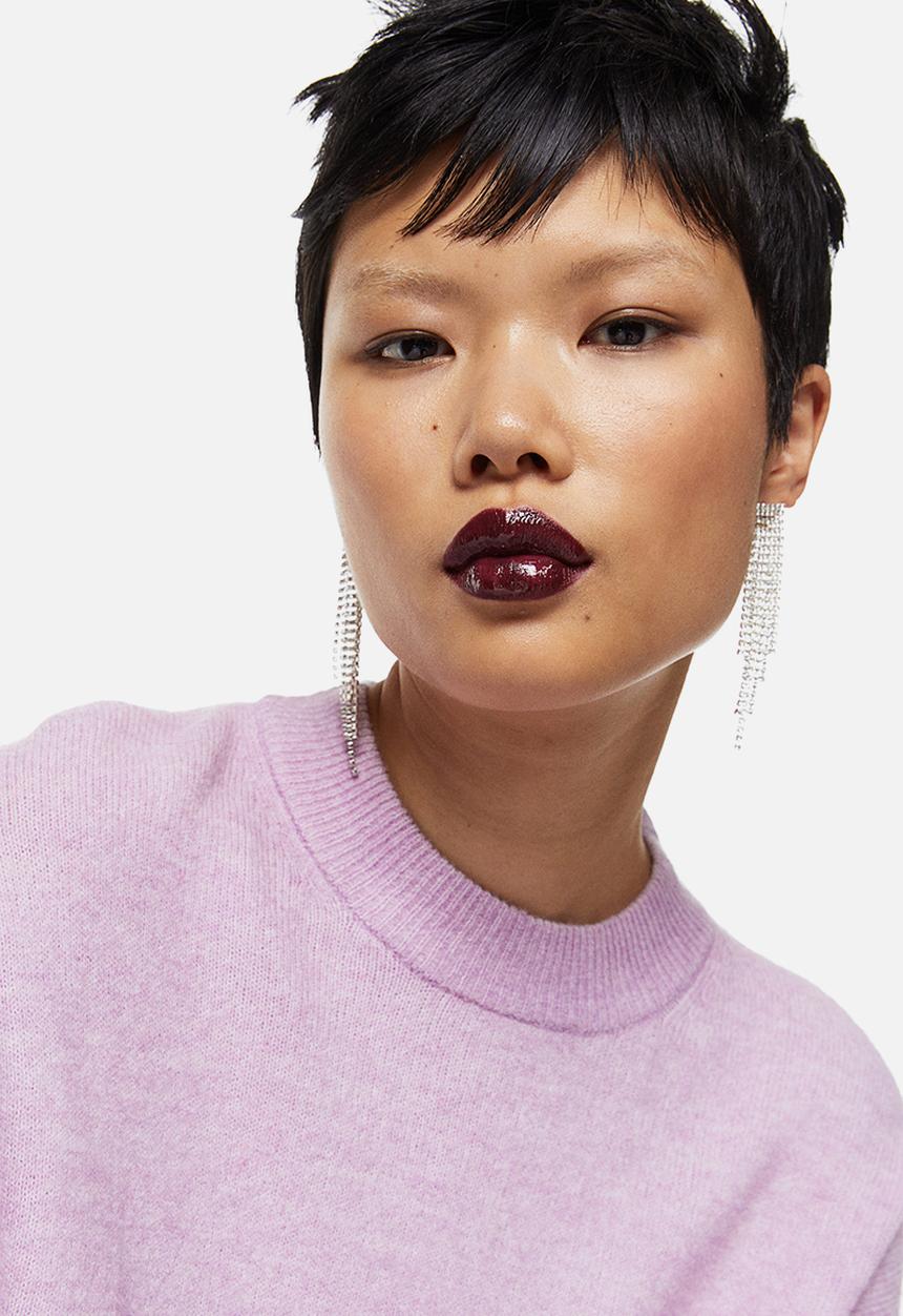 H&M - Knitted jumper - light purple