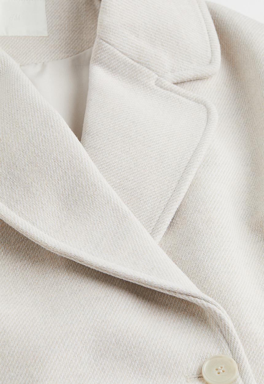 H&M - Coat - light beige