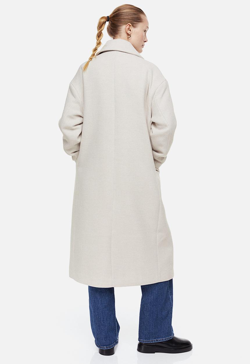 H&M - Coat - light beige