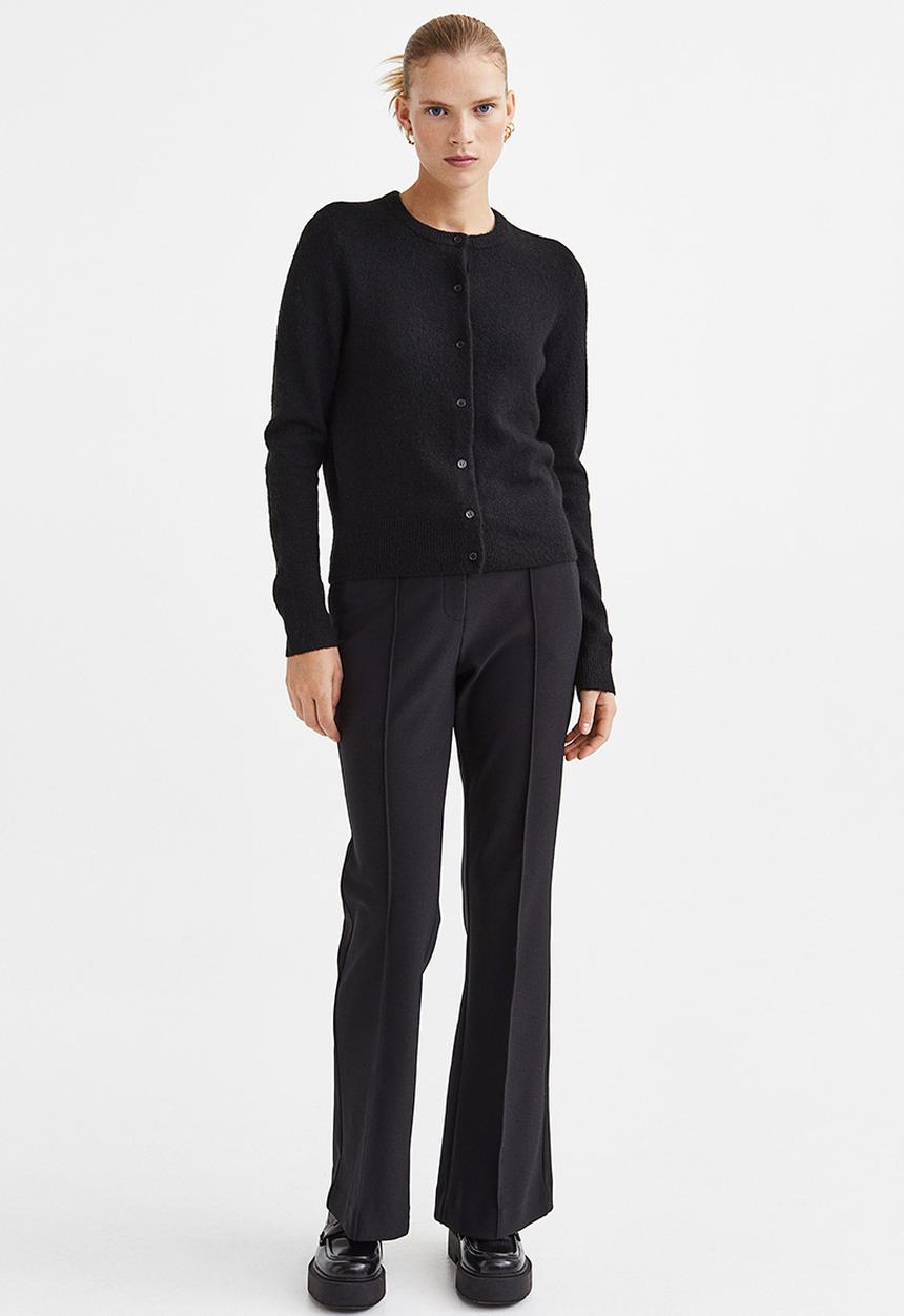 H&M - Knitted cardigan - black