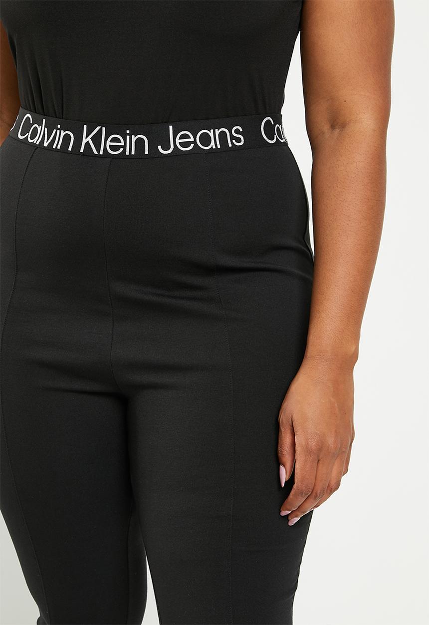 Calvin Klein - Plus High rise milano leggings - ck black