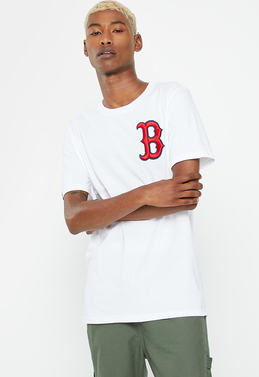 MLB - Boston Red Sox Men's Tag T-shirt - White 