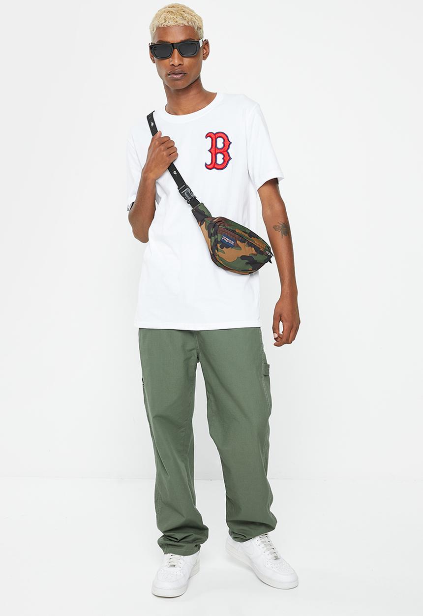 MLB - Boston Red Sox Men's Tag T-shirt - White 