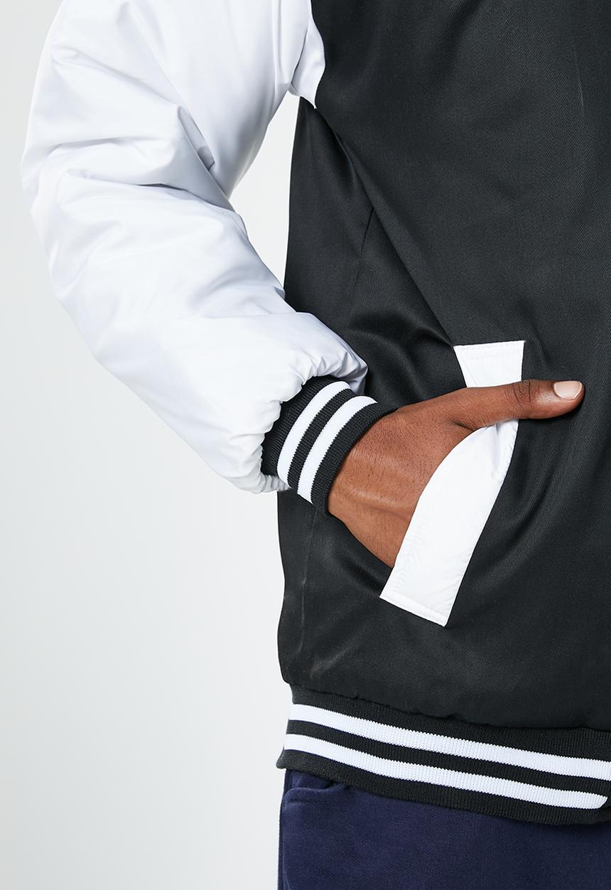 MLB - LA Dodgers Men's Pitcher Baseball Jacket - Black 