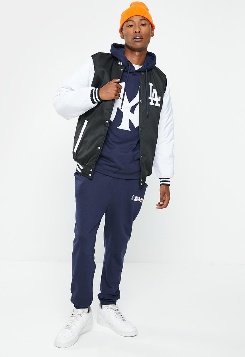 MLB - LA Dodgers Men's Pitcher Baseball Jacket - Black 