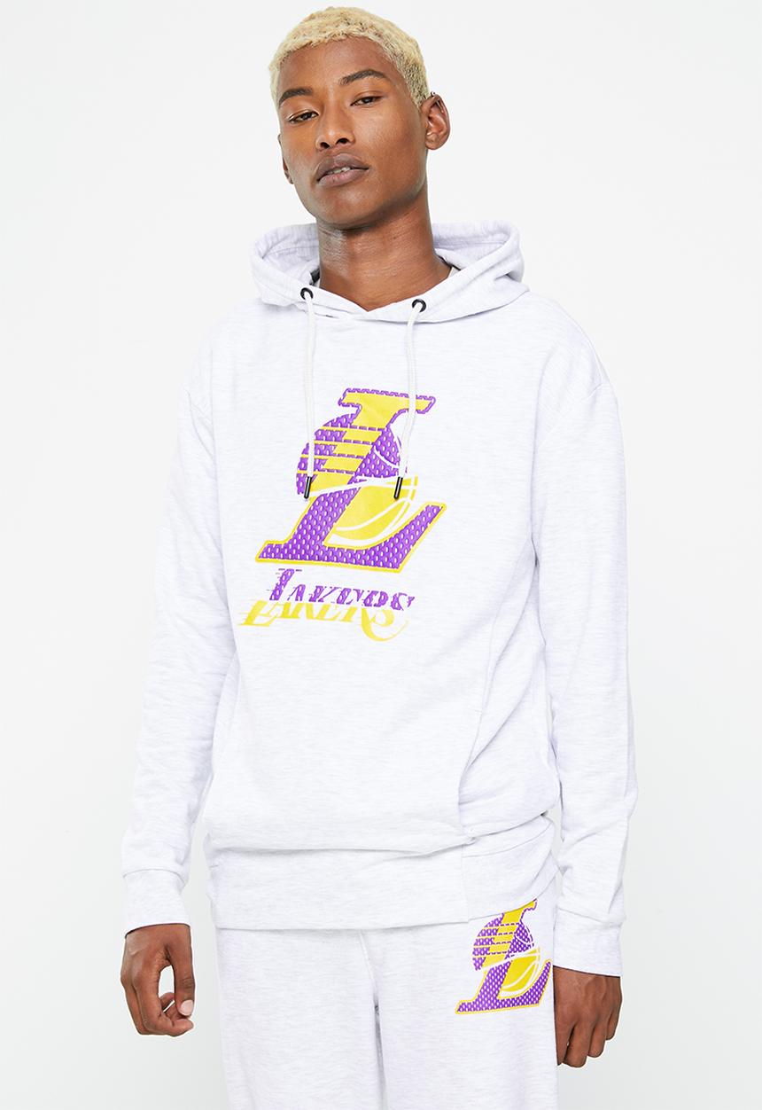 NBA - LA Lakers transition hoodie - ice melange