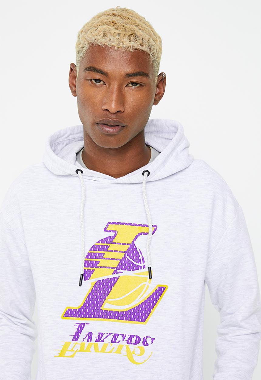 NBA - LA Lakers transition hoodie - ice melange
