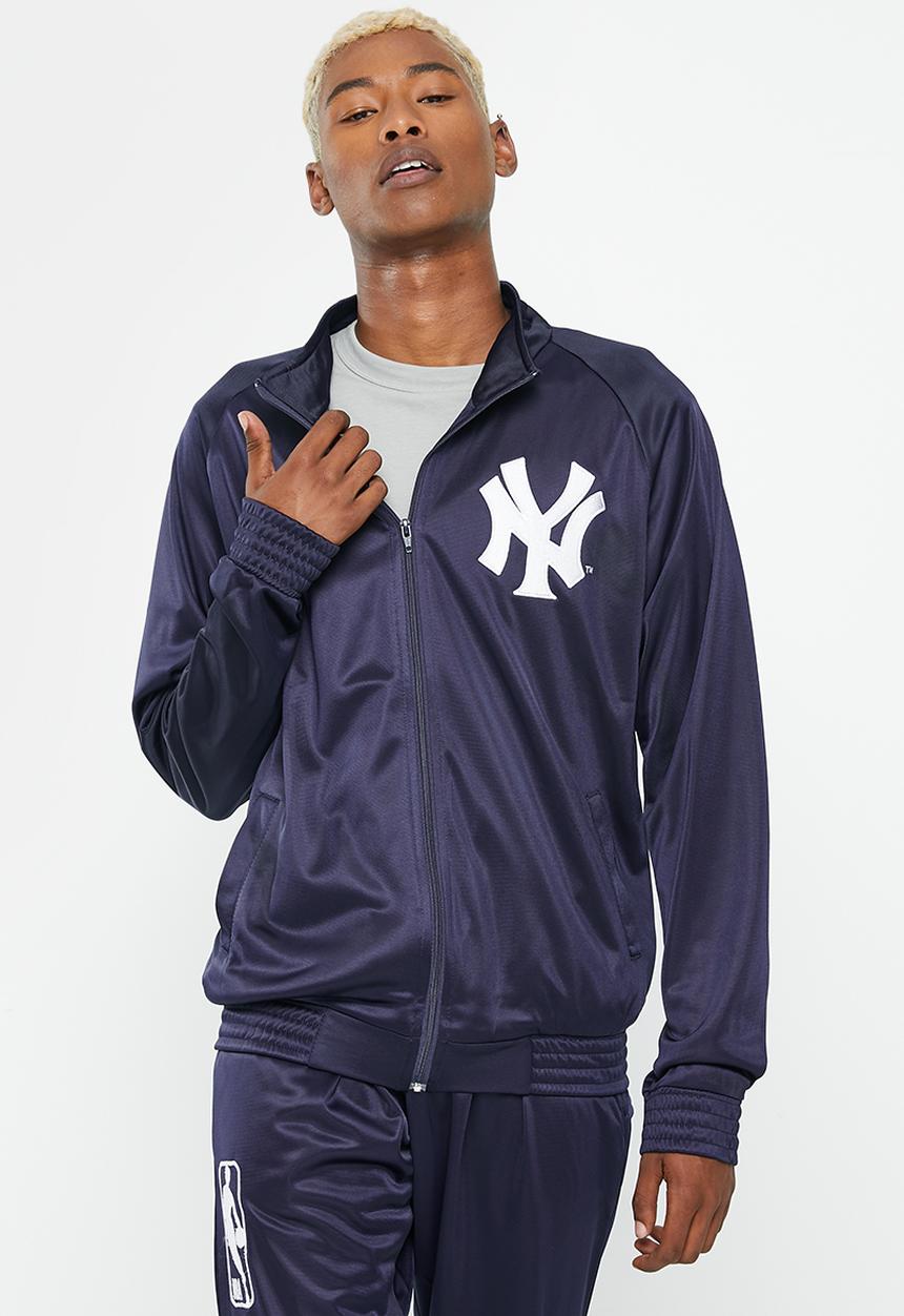 MLB - NY Yankees Men's Score Track Top - Navy 