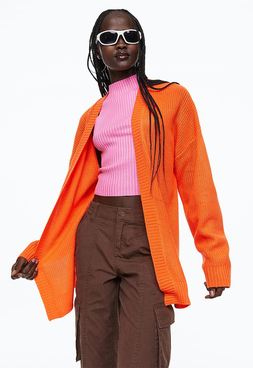 H&M - Cardigan - orange
